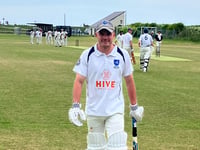 Steffan Rees shines with bat and ball for Aeron