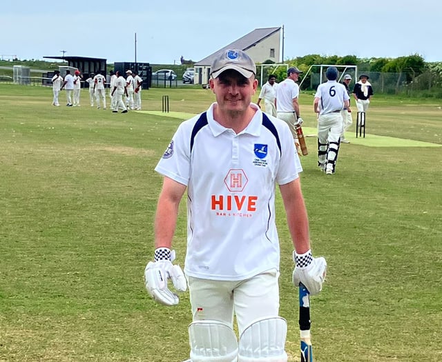 Steffan Rees shines with bat and ball for Aeron
