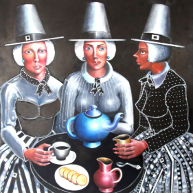 Raul Speek's Cardigan exhibition