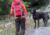 Aberglaslyn team save lost walker tangled in bracken