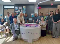 Bronglais Hospital unveils new birthing pool