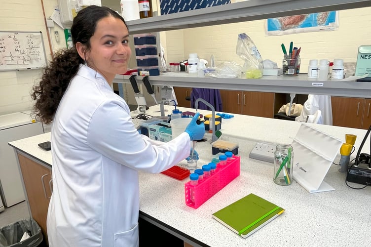 Postgraduate student, Nadine Johnson, Aberystwyth University