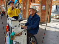 Mach residents launch music album celebrating the town's shops