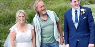 Game of Thrones star surprises Pembrokeshire couple on wedding day