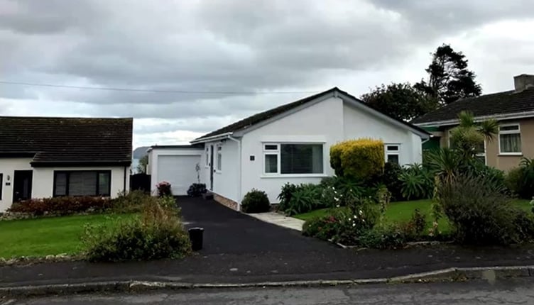 The bungalow in Aberporth