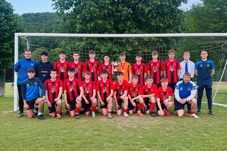 Felinfach have won the Ceredigion Youth Cup