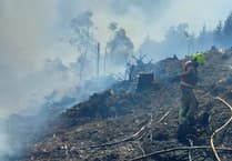 Glaspwll fire “breaches fire breaks” as six more crews called in