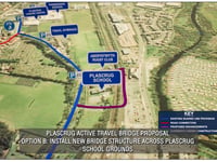 Town council to host meeting tonight over Plascrug bridge plans