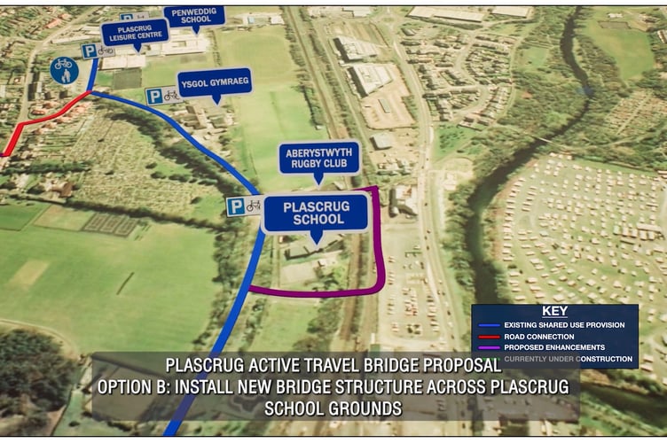 Plascrug bridge