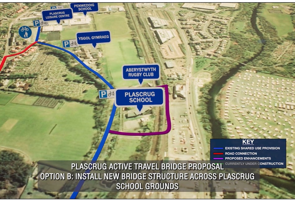 Consultation on plans for new Plascrug footbridge