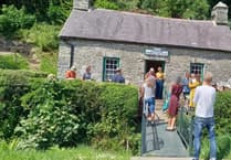 Llanafan WI open new wildlife garden
