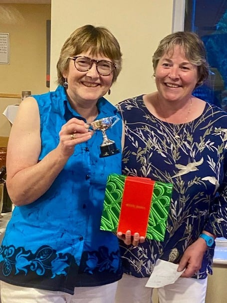 Barbara Flanagan with Outing Trophy