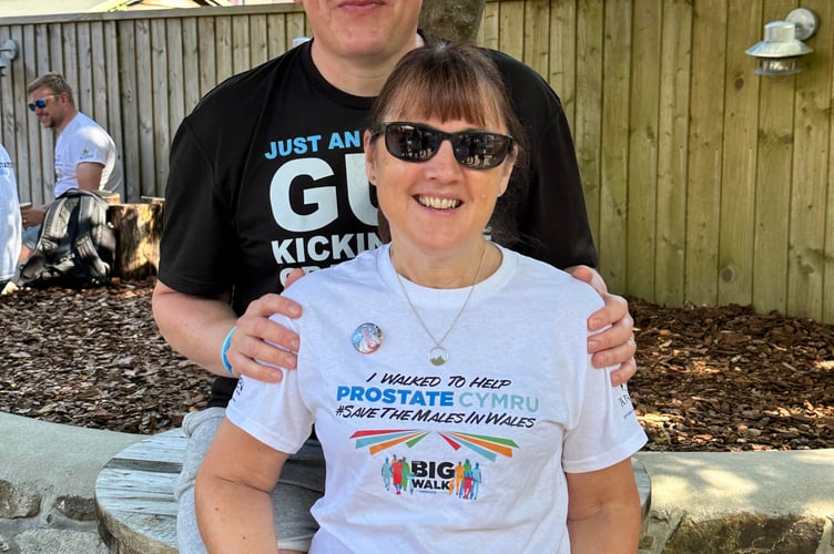 Guy Woodham with sister Rhian
