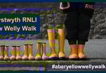 Aberystwyth’s RNLI crew to host welly walk and barbecue