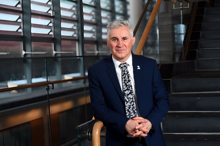 Prostate Cymru charity co-founder, Andy Thomas. Photo: Wales News Service