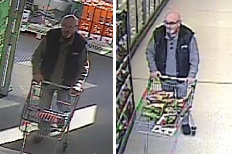 NWP Gwynedd South released these images of the man they would like to identify