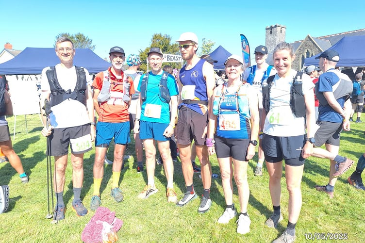 Members of Aberystywth AC at the Preselli Beast