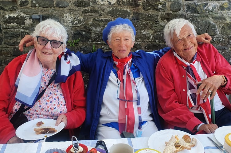 Borth Community Hub was filled with smiles and sunshine on Friday, 9 May when the community came together to mark VE Day