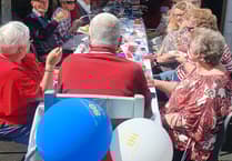 Borth celebrate VE Day with street party
