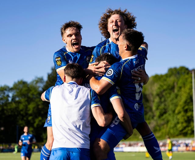 Caernarfon's hopes dashed by Bluebirds