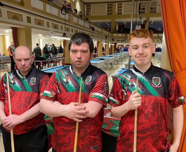 Gwynedd players debut in national pool team