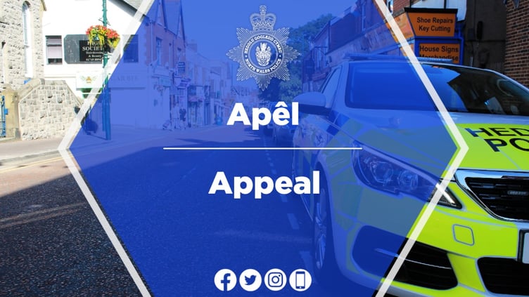 NWP Gwynedd South police appeal image