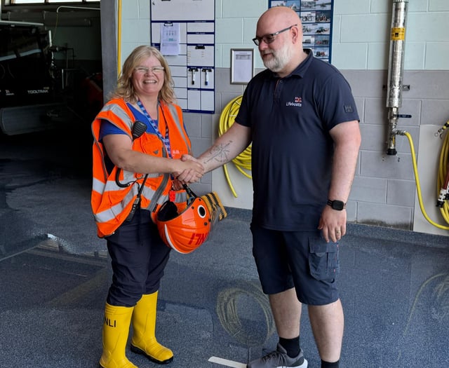Caroline Jones makes historic first as Pwllheli RNLI's Head Launcher