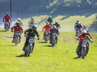 Racing thrills at Abbeycwmhir scramble spectacle