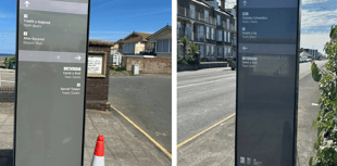 Tywyn promenade signs criticised as 'waste of funds'