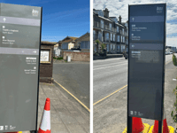 Tywyn promenade signs criticised as 'waste of funds'