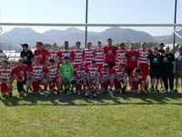Blaenau Ffestiniog Amateurs celebrate triumphant football season