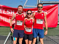 Aberystwyth trio shine in international 5K