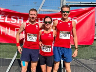 Aberystwyth trio shine in international 5K
