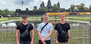 Ceredigion men help improve school in middle of jungle