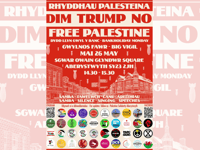Aber to host protest against Trump plans to 'relocate' Palestinians