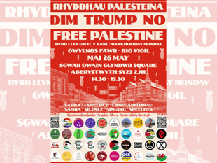 Aber to host protest against Trump plans to 'relocate' Palestinians