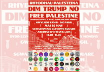 39 groups to gather in Aber in protest of Trump plans to 'relocate Palestinians'