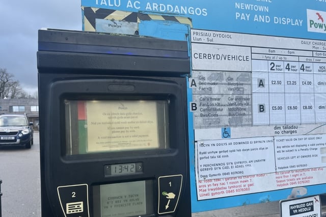Calls for update on Powys car parking charges saga