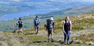 Bala charity walk raises £3,000