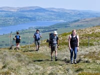 Bala charity walk raises £3,000