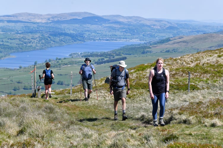 The Rotary Bala Challenge charity walk