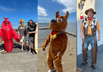 Aberdyfi's charity beach run success