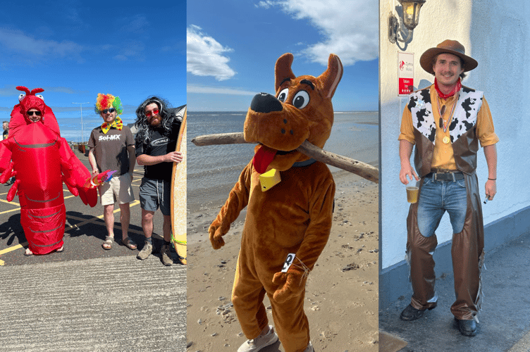 Some of the fabulous fancy dress outfits at 'Slip to the Brit'