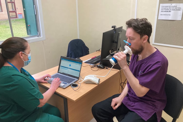 Two spirometers for Prince Philip Hospital