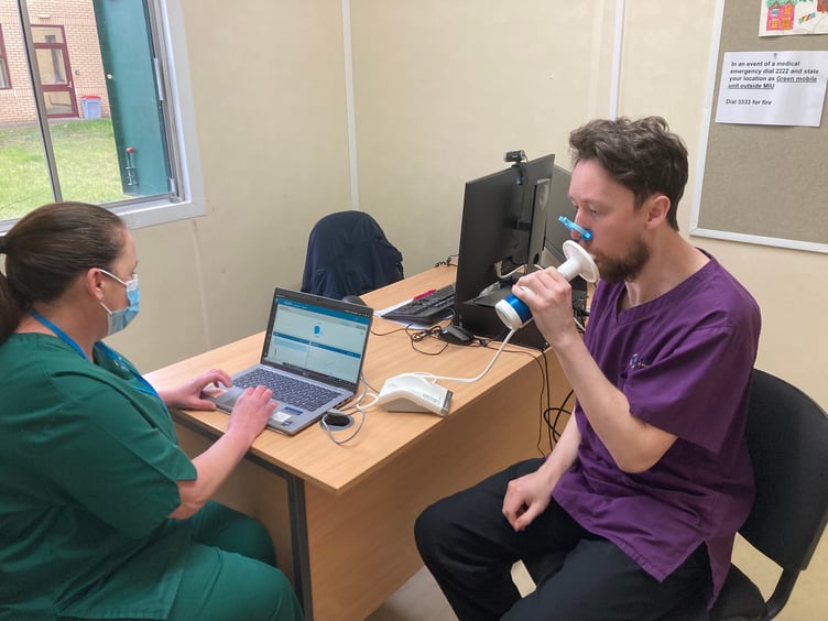Two spirometers for Prince Philip Hospital