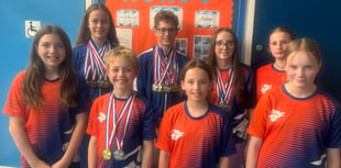 Aberystwyth club excels in swim galas