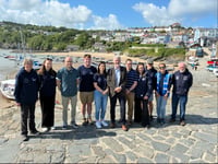 Minister visits New Quay as environment bill introduced