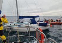 New Quay RNLI's busy rescue week