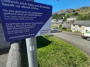 Gwynedd Crimestopper Zones tackle drugs, and crime