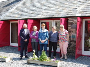 Strata Florida visitor centre reopens after five years of closure